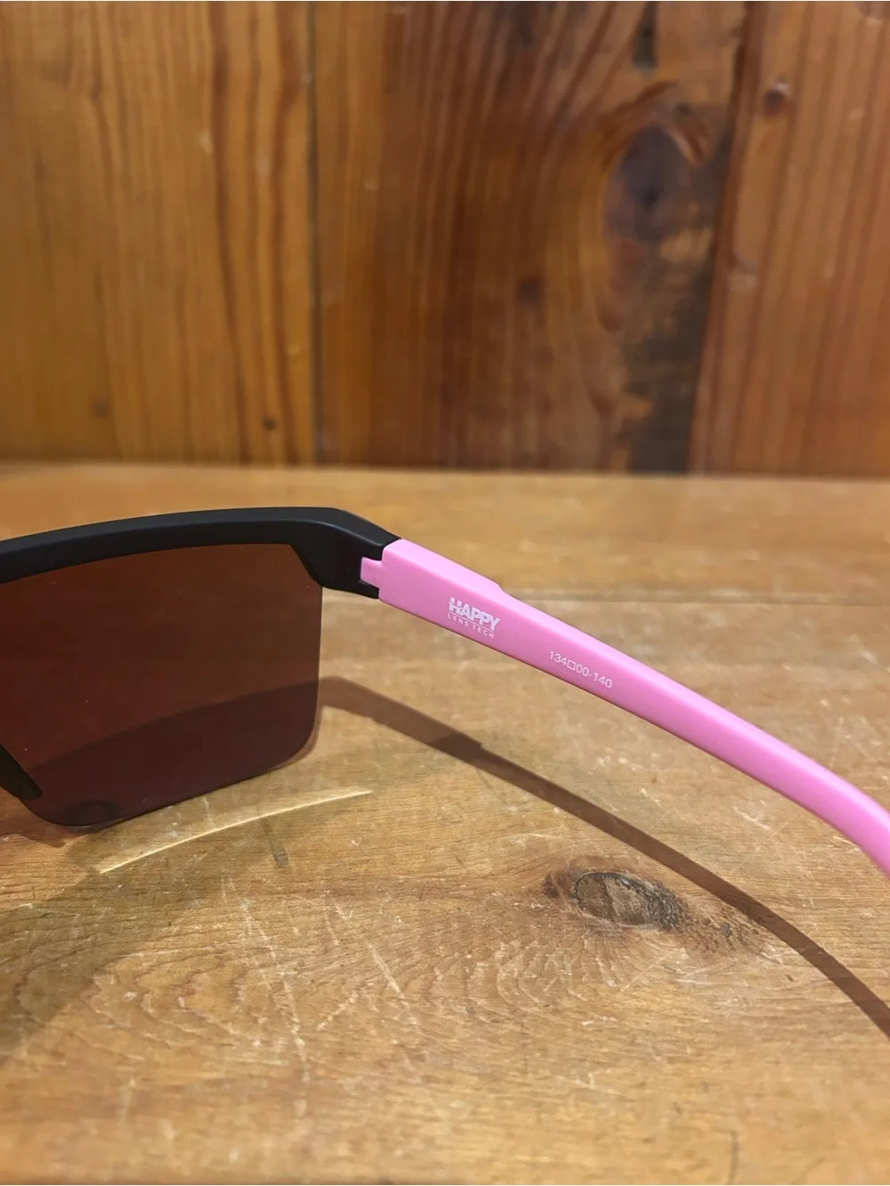 Spy Flynn 5050 Pink and Black Shield Sunglasses